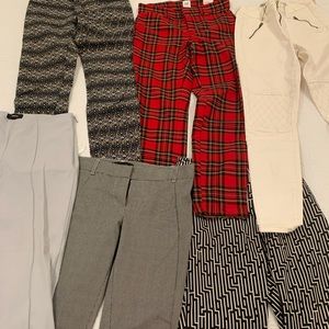 Slacks mostly cropped size 0-6